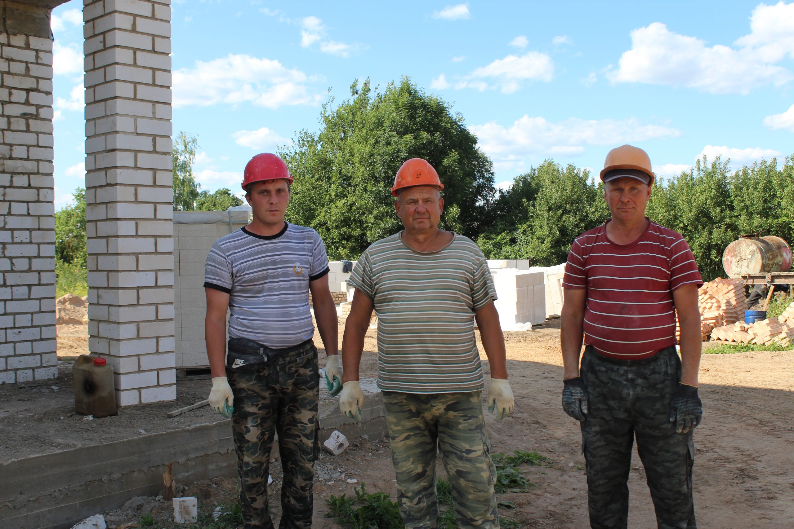 В Бешенковичах строится детский дом семейного типа